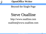 OpenOffice Advanced